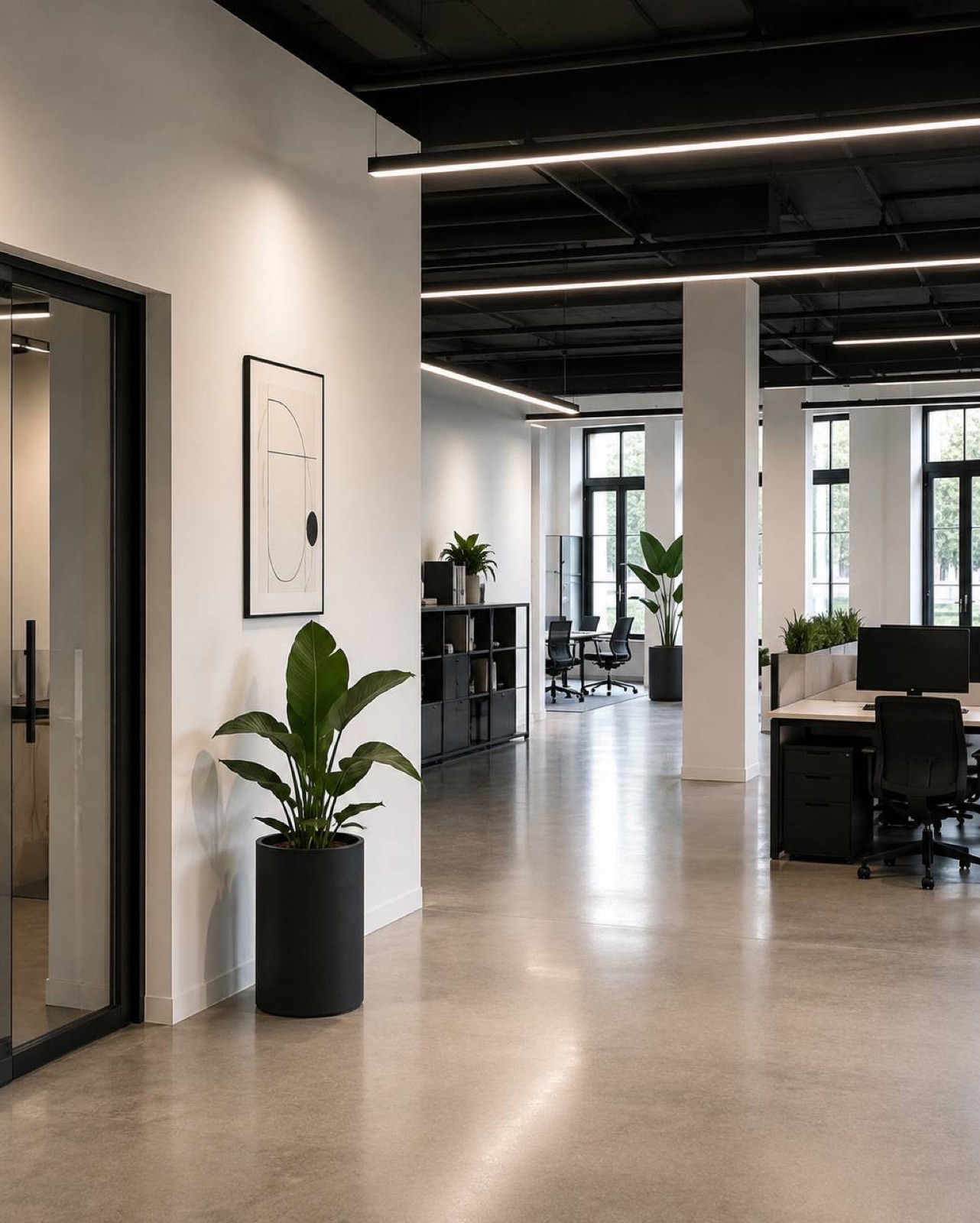 Rénovation de bureaux 1 — après travaux